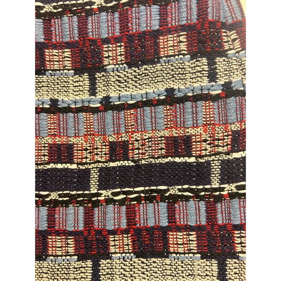 Milly Woven Mini Skirt Size 2 Multicolor Textured Fabric Size 2 - Picture 3 of 4